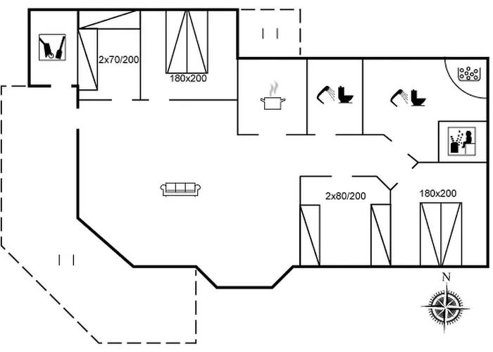 Σπίτι διακοπών Mette - 98m From The Sea By Interhome *